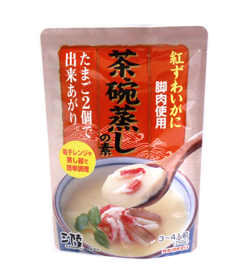 かに茶碗蒸しの素　250ｇ(3~4人前)×6袋